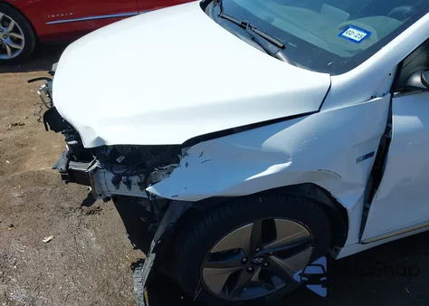 2020 Hyundai Ioniq Hybrid Limited из США, поврежденный, VIN KMHC05LC5LU212353